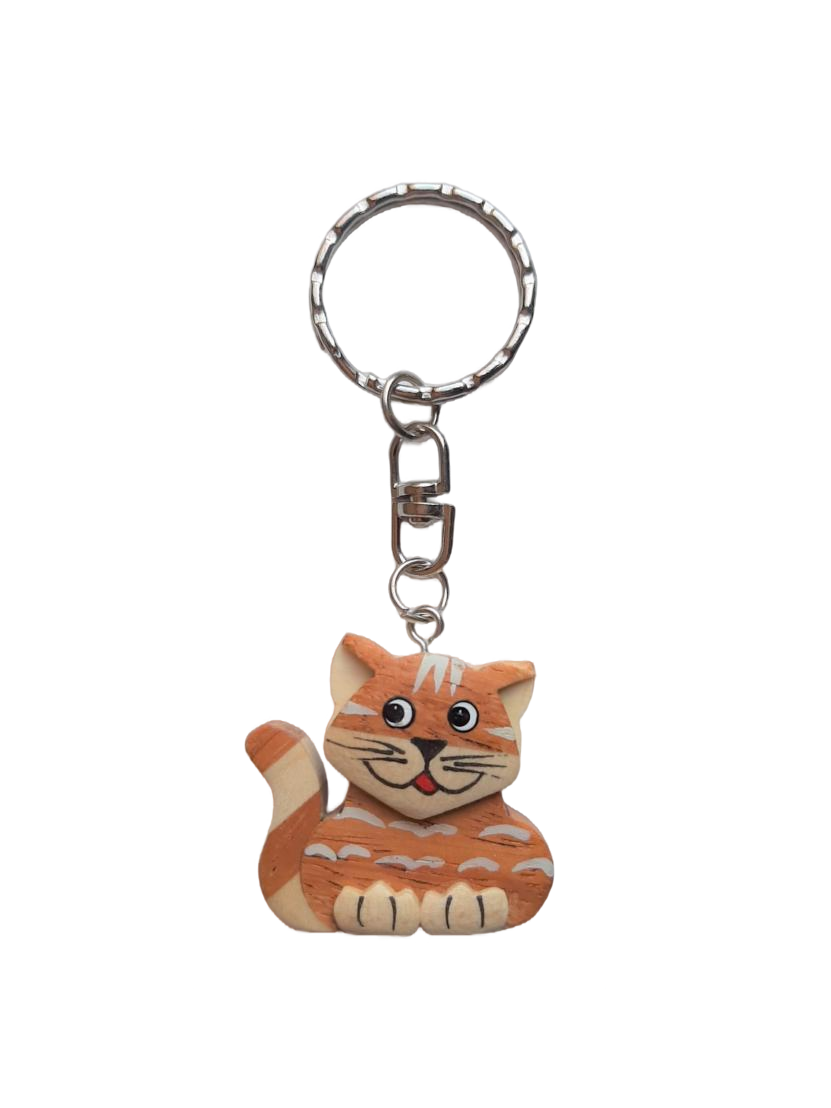 Schlüsselanhänger Katze (2)